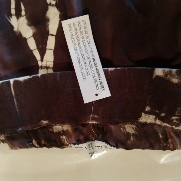 Young, Fabulous and Broke tie dye sweat pants - Picture 5 of 5